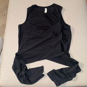 lululemon Black Tank Top